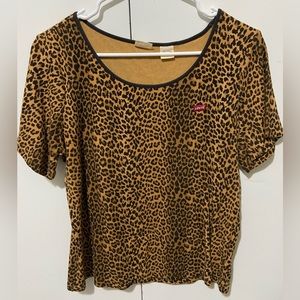Levi’s animal print blouse size 1X